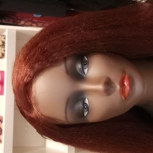 Human Hair Kinky Staight Wig